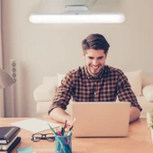 Cata Ct-5249 Şarjlı Led Işık Usb Şarjlı Kablosuz Mıknatıslı Led Lamba 3 Farklı Işık Rengi - 1