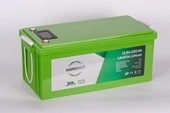 Agromot 200Ah 12.8V Volt LCD Ekran & Bluetooh Lityum Akü (LifePO4) - 1