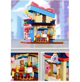 Keeppley Lovely Street K28011 Poodle Toy Store Poodle Oyuncak Dükkanı Yapı Blokları Oyuncak Seti - 5