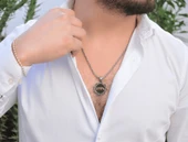 925 Ayar Gümüş (Silver) Kolye - 1