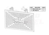 KTM 250 Adventure Alüminyum Radyatör Koruma thumbnail 3