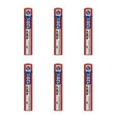 Faber-Castell Grip Min 0.7 mm 120'li Tüp Bordo - 6 Adet - 1