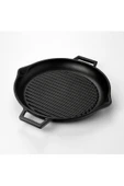 Lava 30cm Döküm Yuvarlak Çift Kulplu Izgara Tavası - LV ECO GT 30 T5 - 2