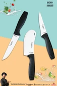 Eco Serisi Mutfak Bıçak Seti Et Ekmek Sebze Pizza Salata Börek Şef Bıçağı 3 Lü Set thumbnail 1