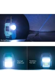 Solar Işıldak Powerbank El Feneri Güneş Enerjili Usb Şarjlı Kamp Lambası Mobil Güç Kaynağı Led - 3