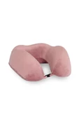 Moda Home Bedding Visco Ortopedik Seyahat Yastığı-Visco Yastık,Çıkarılabilir Kılıf, Lüks Seyahat Yastığı Pembe - 1