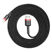 Baseus Cafule 1.5 A Lightning 2 Metre Şarj Kablosu CALKLF-C19 - Siyah - 1
