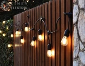 NOAS YL01 0205 Dış Mekan Aydınlatma Seyyar 5 MT 5 Duylu E27 - 2