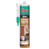 Akfix Silikonize Mastik Kahve AS606 500gr thumbnail 1