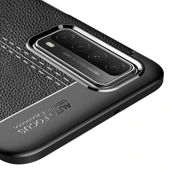 Huawei P Smart 2021 Kılıf Şık Tasarım Silikon Kılıf Niss thumbnail 5