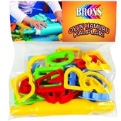 Brons Oyun Hamuru Harf Kalıp Seti BR-473 - 1