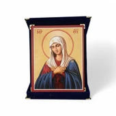 Şefkatli Kutsal Bakire İkona Kadife Kutu thumbnail 1