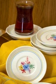 Dalya 6 Adet 12cm Porselen Çay Tabağı Kırık Beyaz - 3