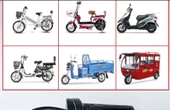 Algaride  Elcik Elektrikli Motorlar İçin Takım 3 Vites İleri-geri Sarı Elekrikli ebıke 60261 - 2
