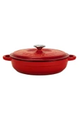 Lava 28cm New Heritage Basık Tencere - Kırmızı - LV Y ST3 28 YK3 R - 1