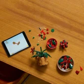 ® Icons Ponsetya 10370 - Yetişkinler Için Atatürk Çiçeği (Poinsettia) Yapım Seti (608 Parça) - 9
