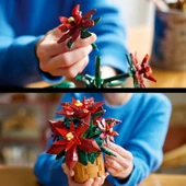 ® Icons Ponsetya 10370 - Yetişkinler Için Atatürk Çiçeği (Poinsettia) Yapım Seti (608 Parça) - 5