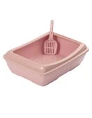 Açık Ekonomik Kedi Tuvaleti 49x15x37,5 cm Kürekli - 2