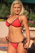 Beruflic Bayan Kırmızı Arkası Büzgülü Bikini - 2