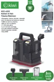 Kcc-4322 Koltuk Ve Halı Yıkama Makinesi Siyah - 1