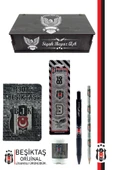 Beşiktaş Orijinal Lisanslı Kalem Bileklik Kalemtraş Bloknot Silgi Hediyelik Set - 1