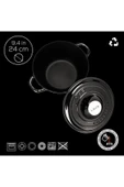 Lava 24cm New Heritage Derin - Siyah - LV Y TC3 24 YK3 BL - 4