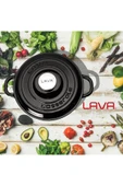 Lava 24cm New Heritage Derin - Siyah - LV Y TC3 24 YK3 BL - 7