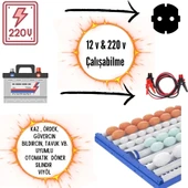 Kaz Uyumlu Kabin Tip Kuluçka Makinesi | 128 Yumurtalık Kapasiteli - 10
