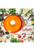 Lava 24cm New Heritage Derin - Turuncu - LV Y TC3 24 YK3 O - 7