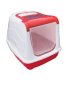 Kapalı Kedi Tuvaleti Standart Boy 50x39x38 Kürek Hediyeli - 1
