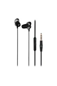 Lecoo Lenovo Eh102 3.5mm Jacklı Kulak Içi Mikrofonlu Dual Driver Kulaklık Siyah - 4