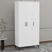 Garaj Home Garaj Home Vera 3 Kapaklı Dolap - Beyaz - 2