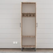 Garaj Home Garaj Home Modern Raflı Portmanto Vestiyer - 2