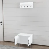 Garaj Home Garaj Home Raflı Portmanto Vestiyer - 5