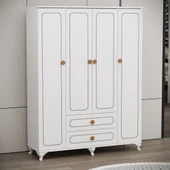Garaj Home Garaj Home Yaren 4 Kapaklı Dolap - 5