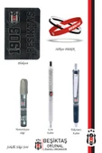 Beşiktaş Orijinal Lisanslı Premium Kalem Bileklik Bloknot Silgi Hediyelik Set - 2