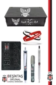 Beşiktaş Orijinal Lisanslı Premium Kalem Bileklik Bloknot Silgi Hediyelik Set - 1