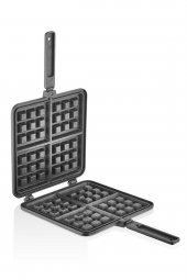 Essenso TAM Döküm Waffle Tava 22 Cm X 22 Cm Yanmaz Yapışmaz Ocak Üstü Döküm Waffle Tava Waffle Makinesi - 5