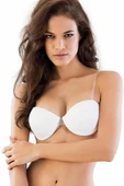 Beyaz Emay 722 Şeffaf Askıllı Push Up Sütyen thumbnail 4