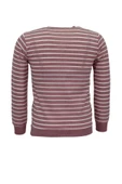 Kadın Çizgili Sweatshirt BGL-ST04142 - 8