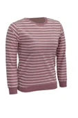 Kadın Çizgili Sweatshirt BGL-ST04142 - 1