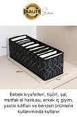 10 Gözlü Çekmece İçi Düzenleyici Organizer Medium Orta Boy Yastık Kılıfları Erkek İç Giyim Şal - 2