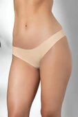 3'lü Dikişsiz, İz Yapmaz, Lazer Kesim, Slip Külot Cappucino (brf21261) - 1