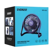 Everest EFN-505 Masaüstü Lacivert Usb Fan (145mmx141mmx105 mm) thumbnail 2