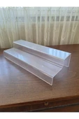 500+ ml Seha Pleksi 2 Katlı Merdiven Stand 3 Mm Şeffaf Akrilik 1 - 2