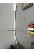 10cm X 10cm Pleksi Duvar Rafı 4 Adet - 4