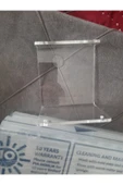 10cm X 10cm Pleksi Duvar Rafı 4 Adet - 5
