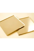 1 Mm Altın Renkli Yapışkanlı Aynalı Pleksi Levha - Aynalı Gold Pleksi 90x90 - 1