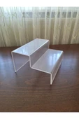 Seha Pleksi Akrilik 2 Katlı Merdiven Stand 3 Mm ( 2 Basamak En 20cm ) thumbnail 1