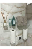 10cm X 10cm Pleksi Duvar Rafı 4 Adet - 3